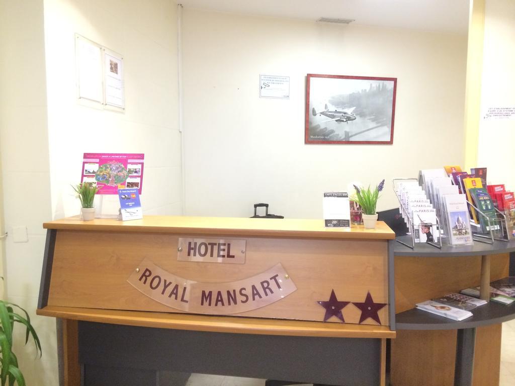 פריז Hotel Royal Mansart מראה חיצוני תמונה