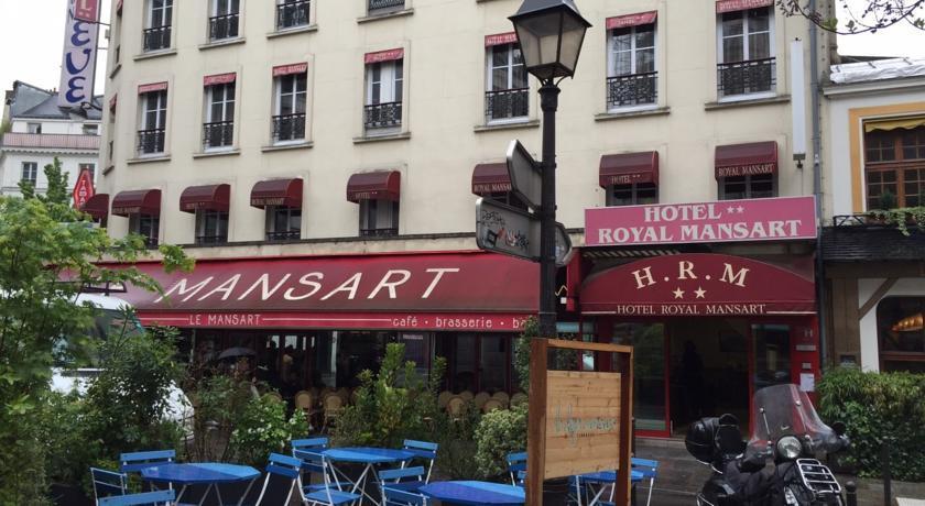פריז Hotel Royal Mansart מראה חיצוני תמונה