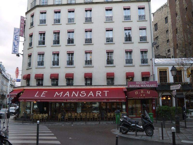 פריז Hotel Royal Mansart מראה חיצוני תמונה